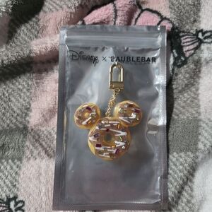 BaubleBar Disney Donut Bag Charm with Sprinkles